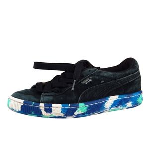 PUMA Youth Boys Shoes Size 3.5 M Black Synthetic Fashion‎ Sneakers